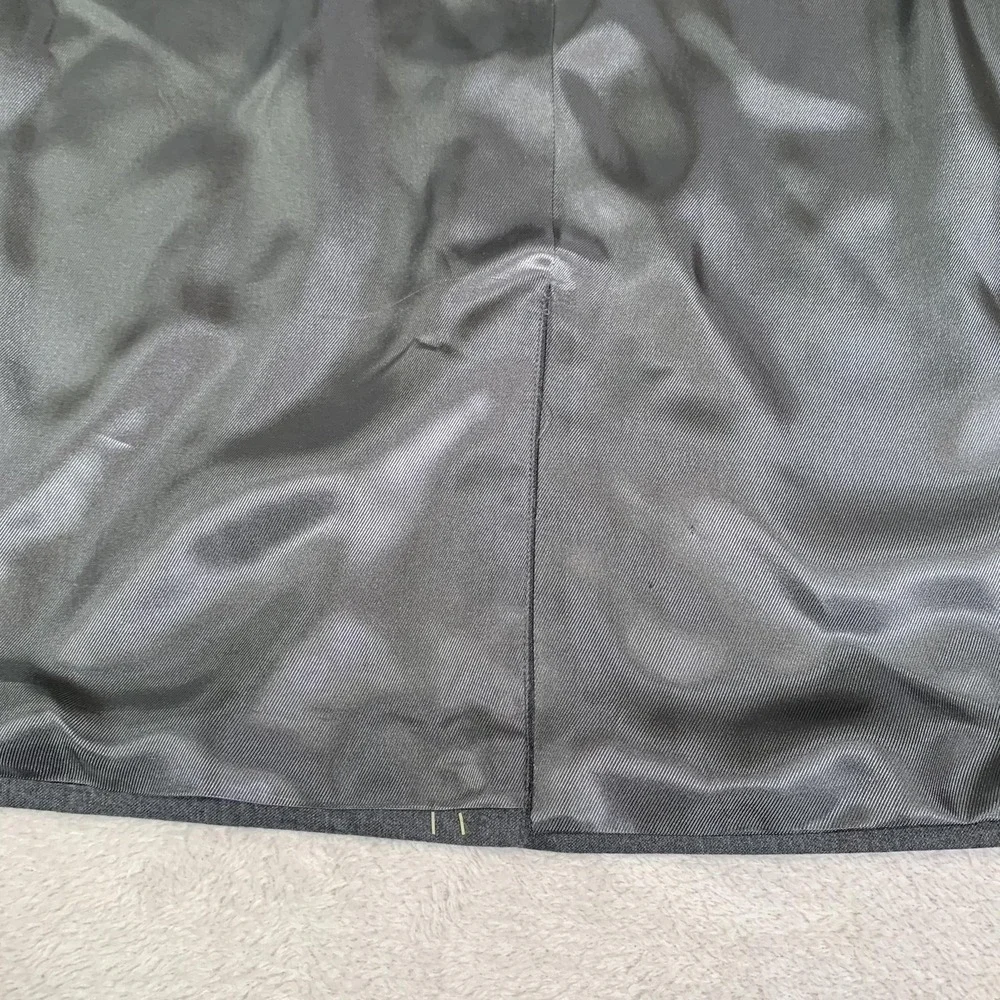 Claiborne Blazer‎ Mens 42L Gray Wool Blend Sport Coat Jacket Two Button NEW